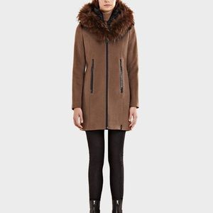 BLACK Rudsack Marja Wool Coat